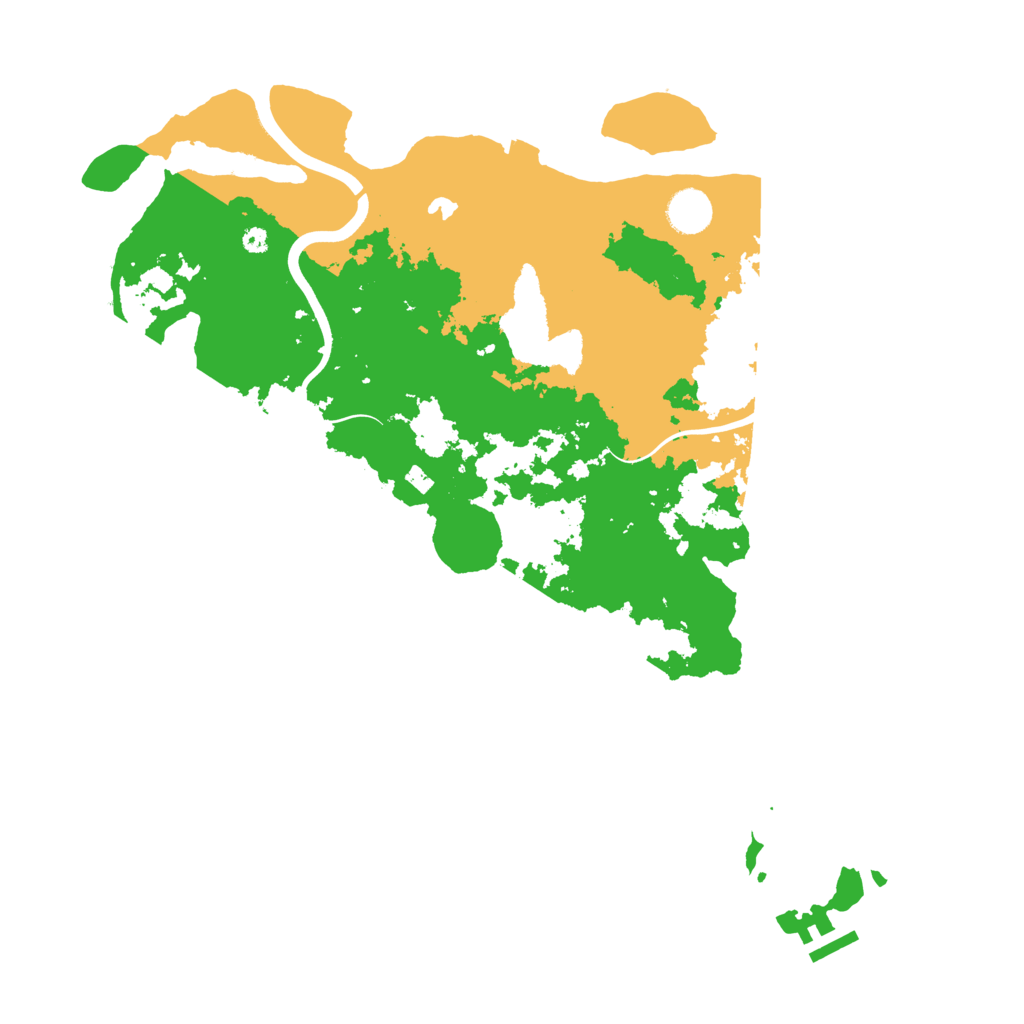 Biome Rust Map: Procedural Map, Size: 4000, Seed: 1042039109