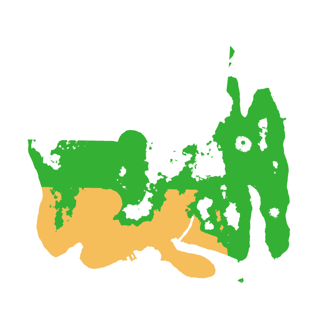 Biome Rust Map: Procedural Map, Size: 3000, Seed: 1684786903