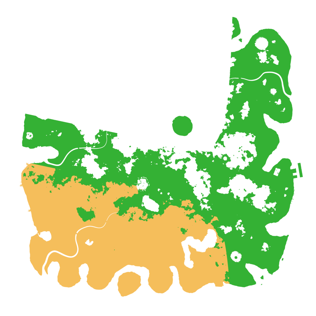 Biome Rust Map: Procedural Map, Size: 4450, Seed: 1830042836