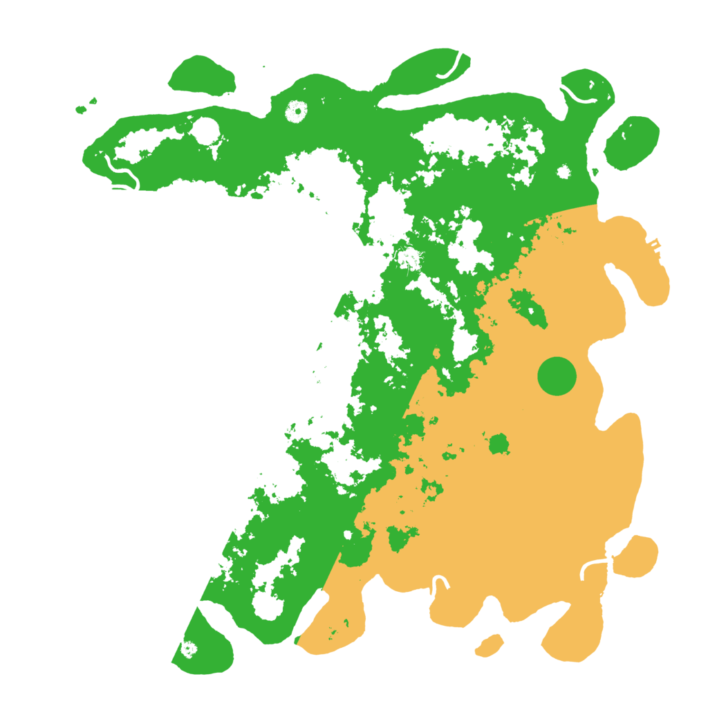 Biome Rust Map: Procedural Map, Size: 4800, Seed: 42256895