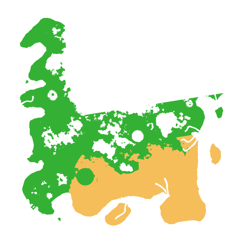 Biome Rust Map: Procedural Map, Size: 3700, Seed: 4414724