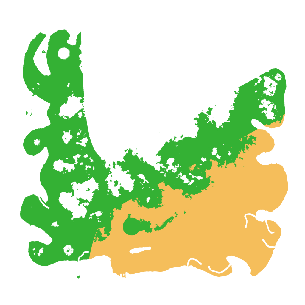 Biome Rust Map: Procedural Map, Size: 4599, Seed: 965677292