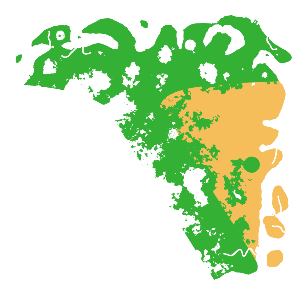 Biome Rust Map: Procedural Map, Size: 5000, Seed: 592017678
