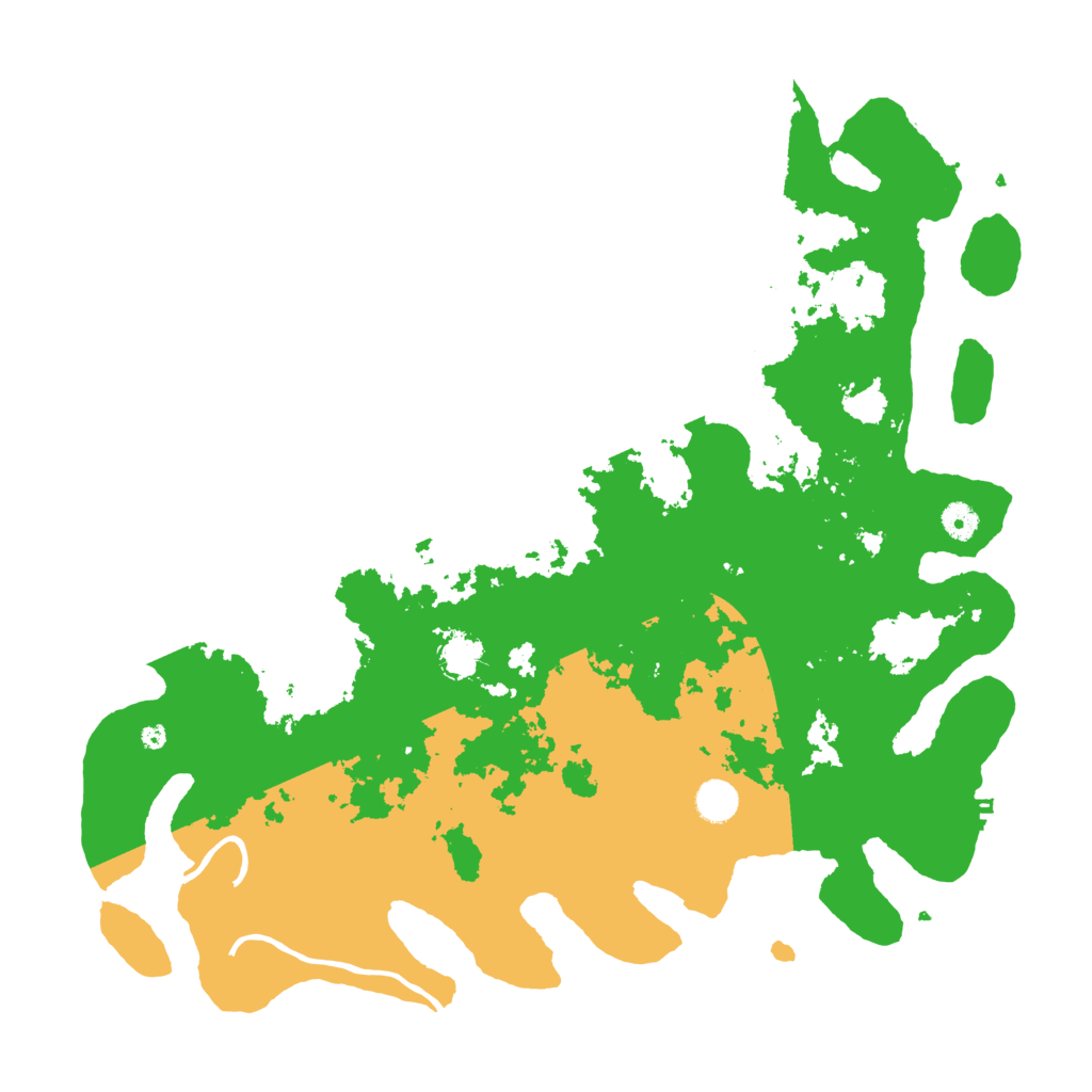Biome Rust Map: Procedural Map, Size: 4500, Seed: 4682897