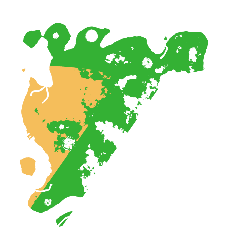 Biome Rust Map: Procedural Map, Size: 3500, Seed: 324282935