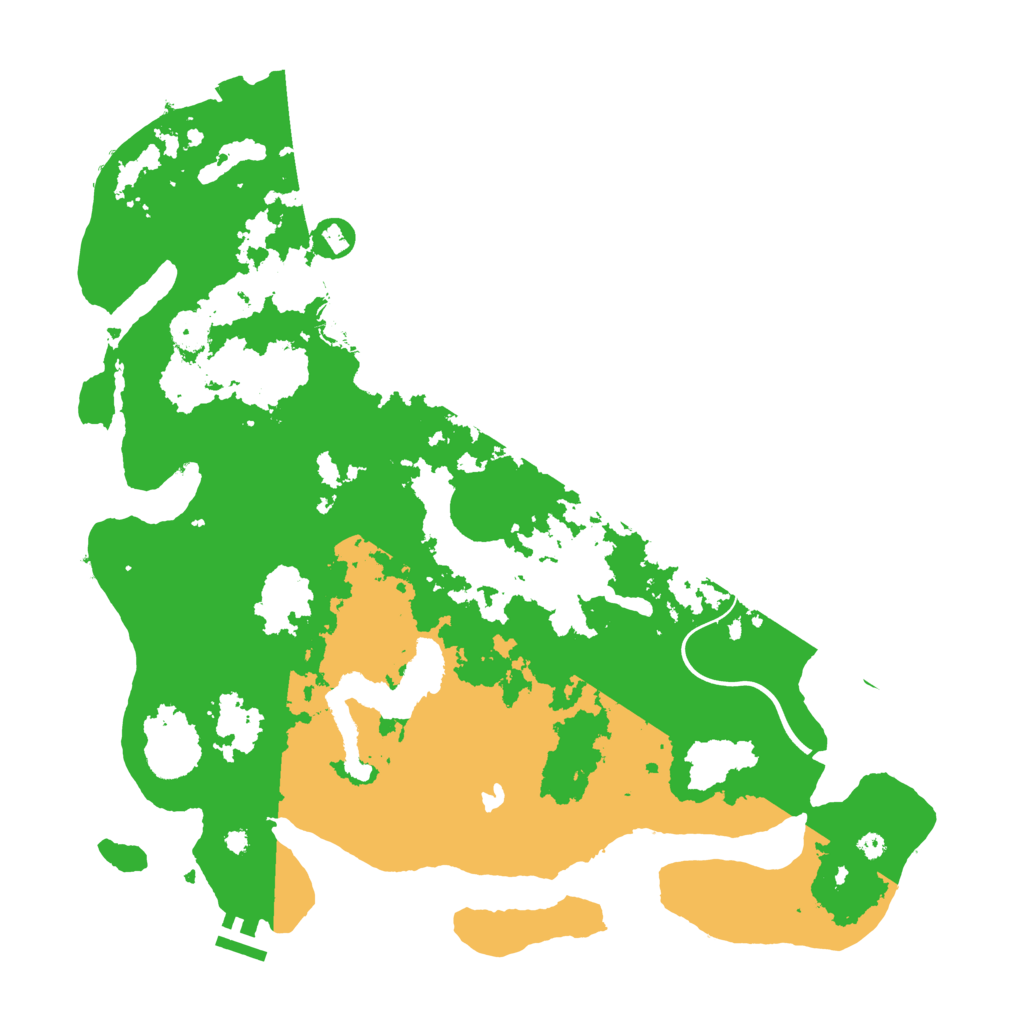 Biome Rust Map: Procedural Map, Size: 4000, Seed: 821743095