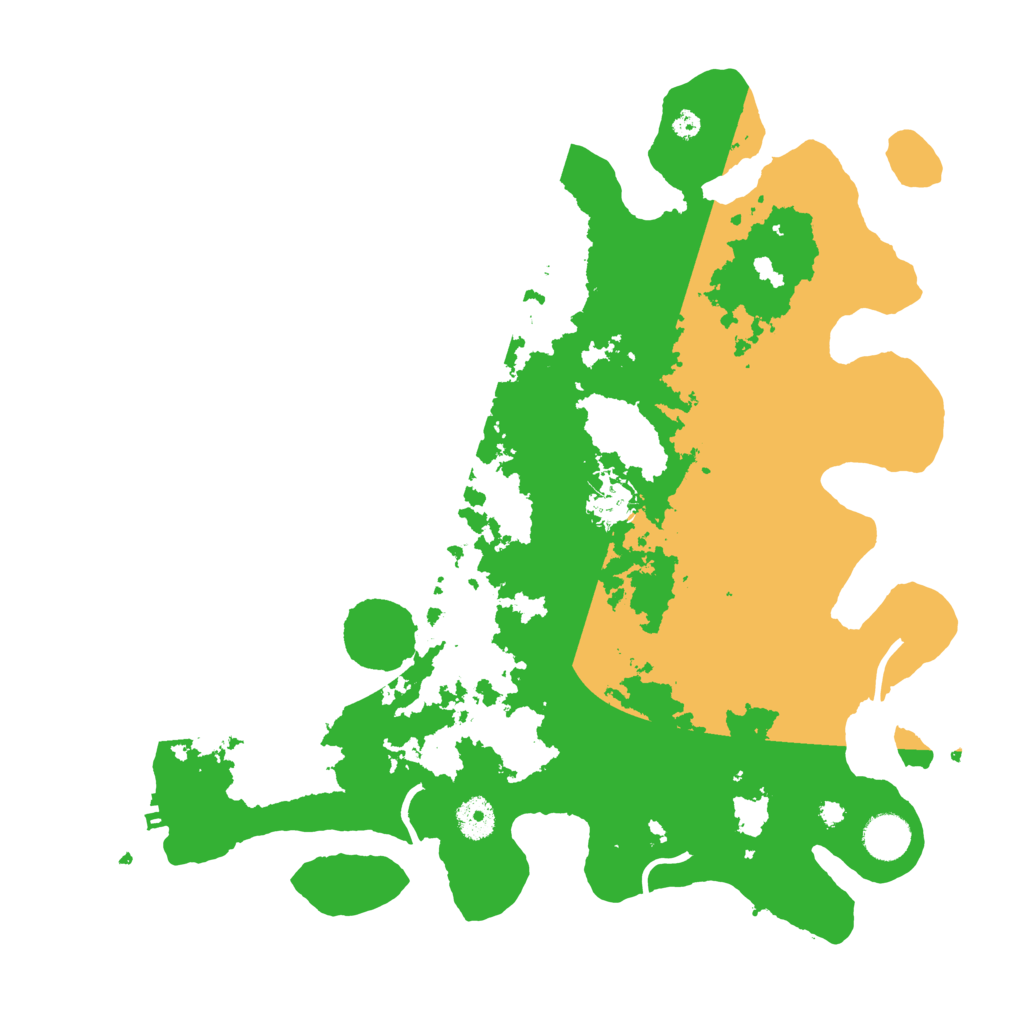 Biome Rust Map: Procedural Map, Size: 3850, Seed: 364541