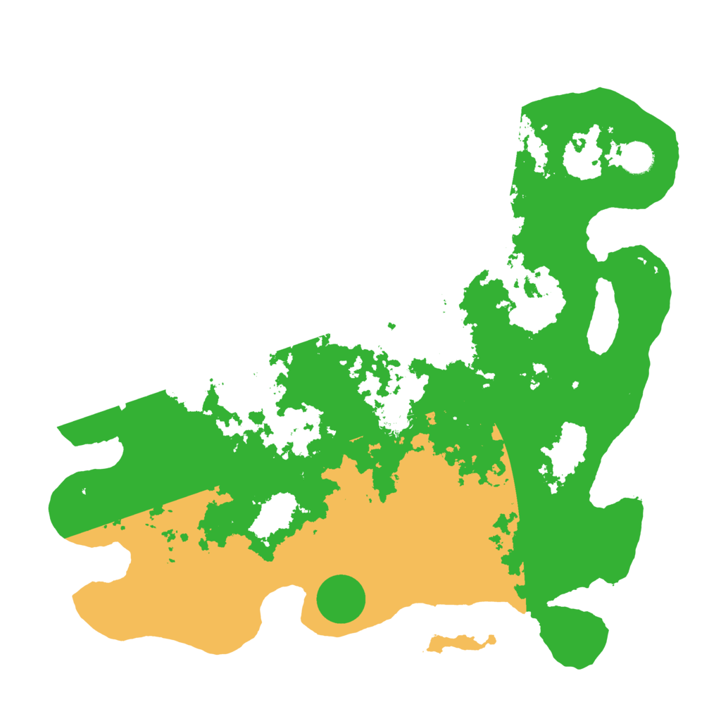 Biome Rust Map: Barren, Size: 3900, Seed: 648252