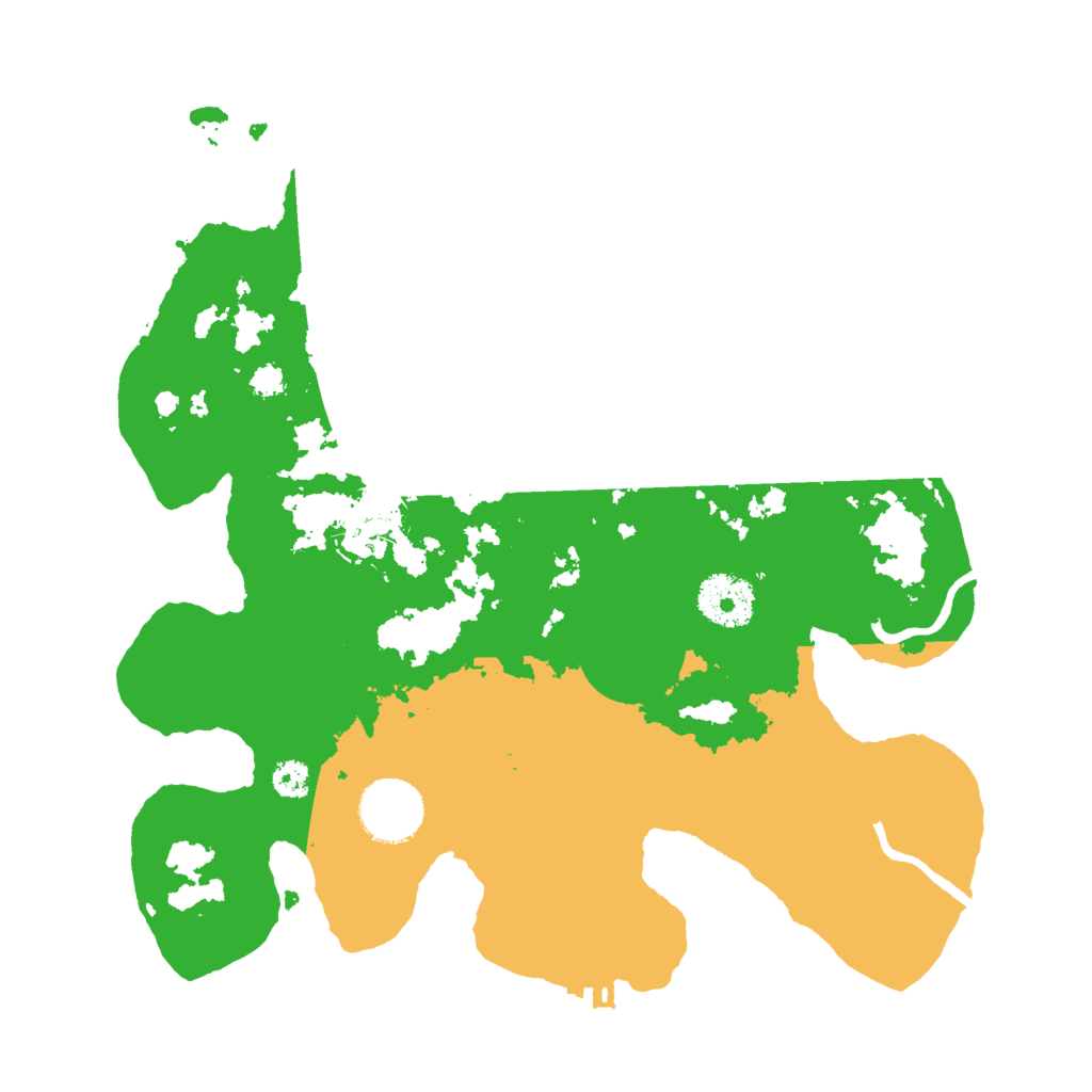 Biome Rust Map: Procedural Map, Size: 3000, Seed: 1776890501