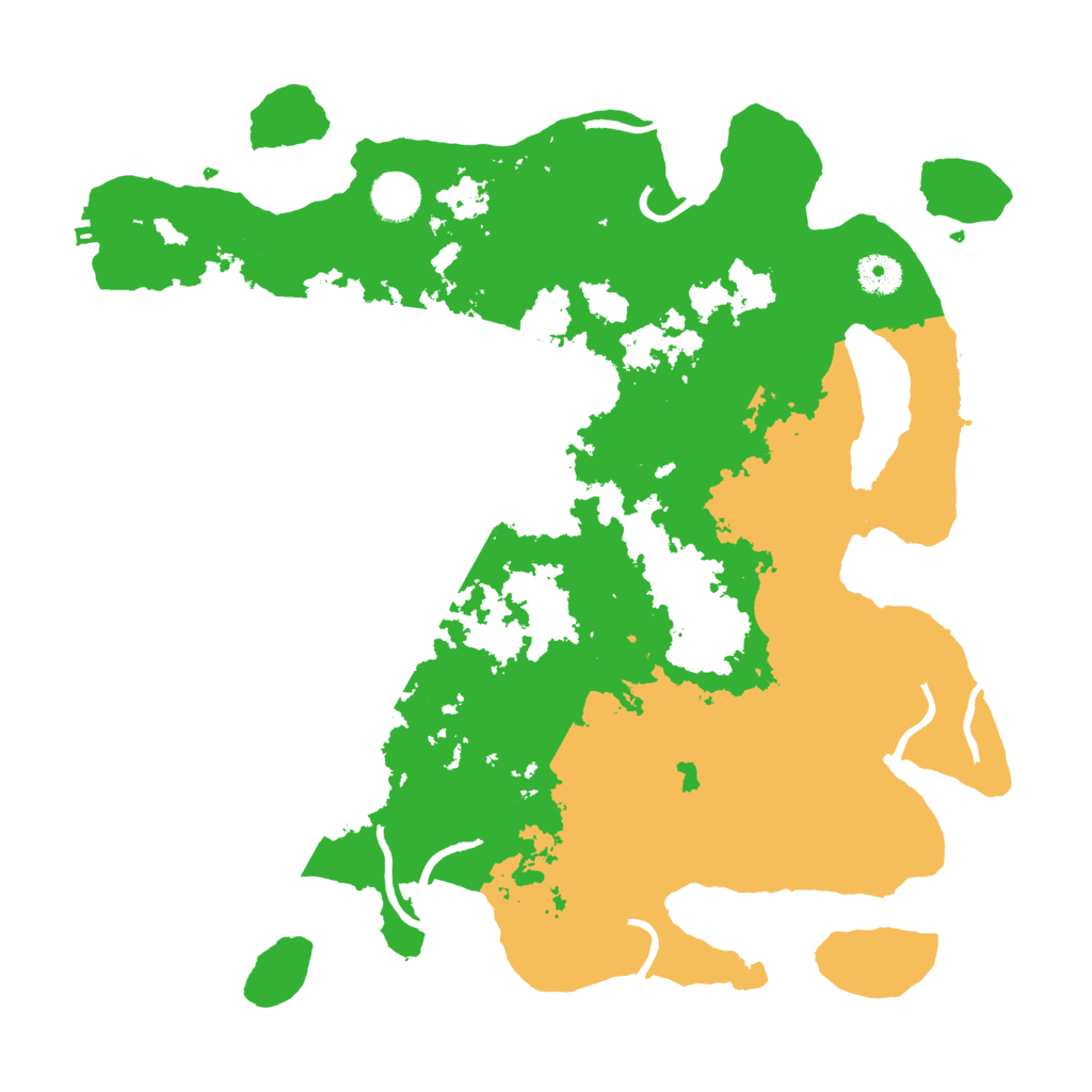 Biome Rust Map: Procedural Map, Size: 3850, Seed: 1175465252