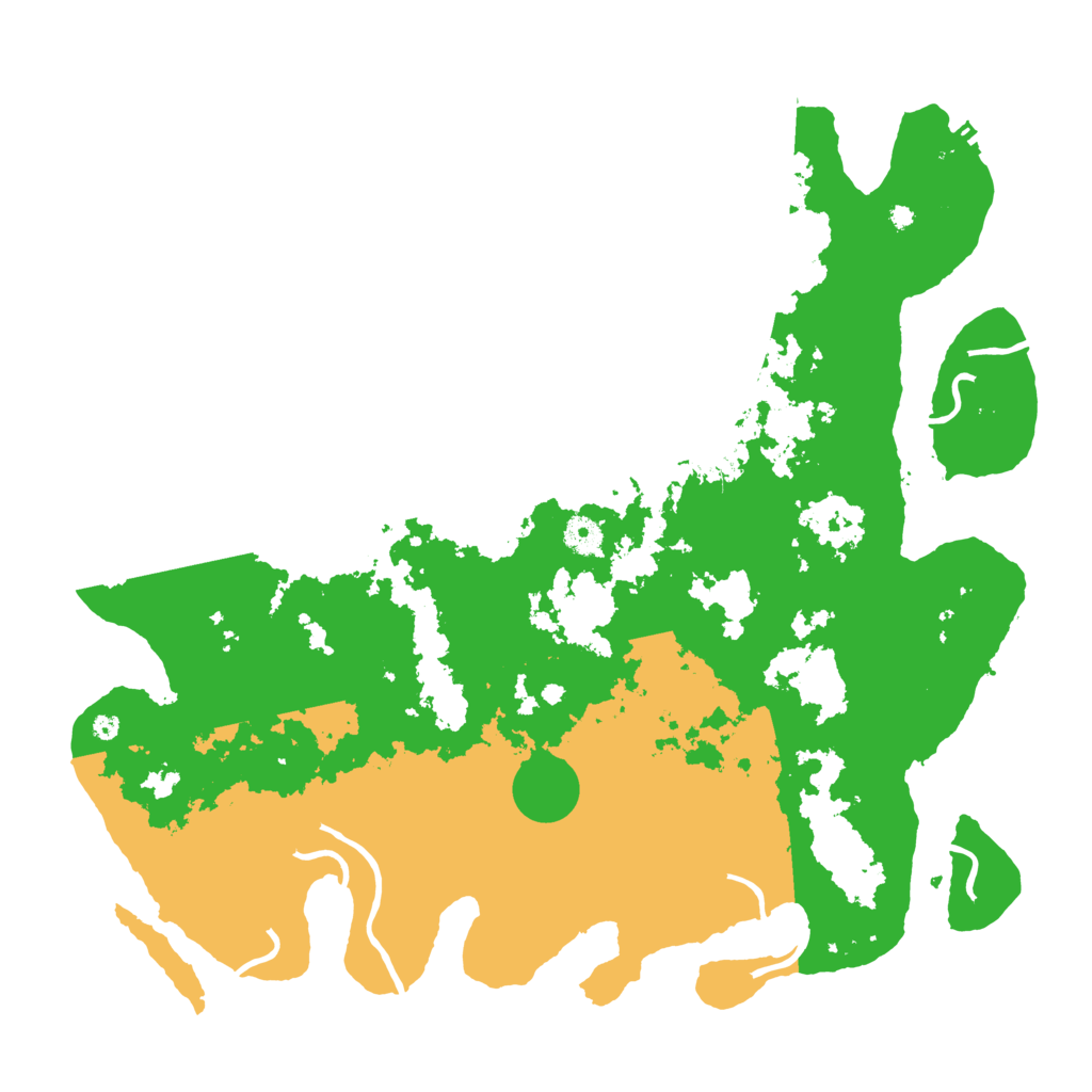 Biome Rust Map: Procedural Map, Size: 4300, Seed: 1939615410