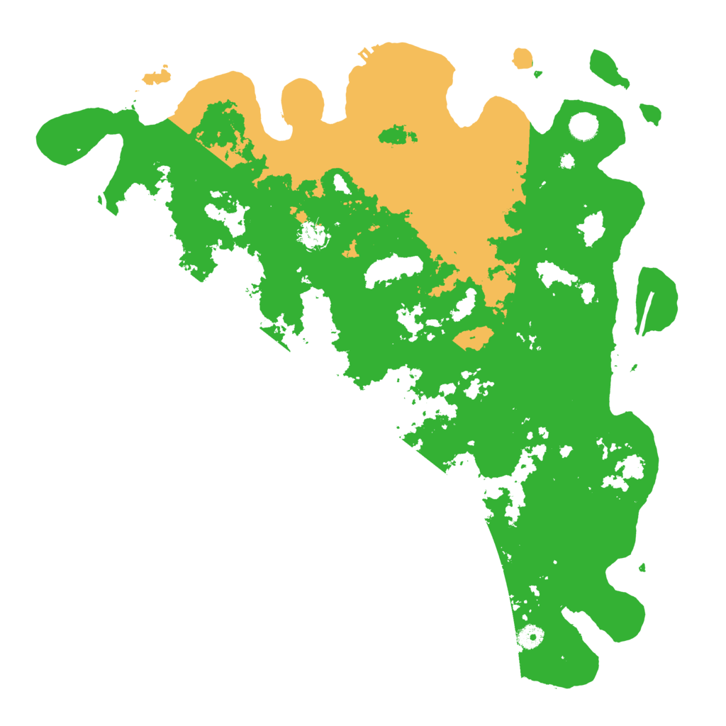 Biome Rust Map: Procedural Map, Size: 4500, Seed: 4792