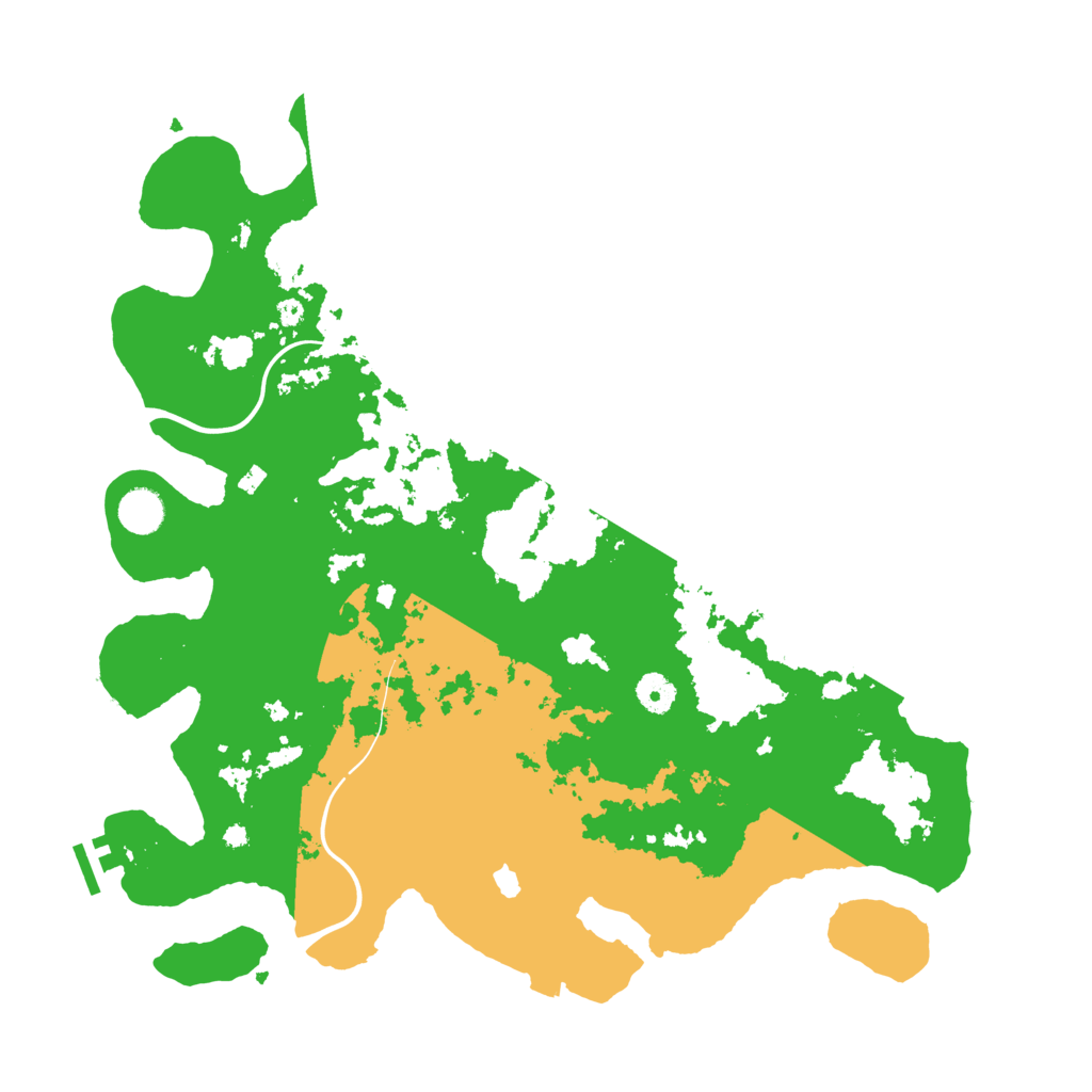 Biome Rust Map: Procedural Map, Size: 4200, Seed: 689645734
