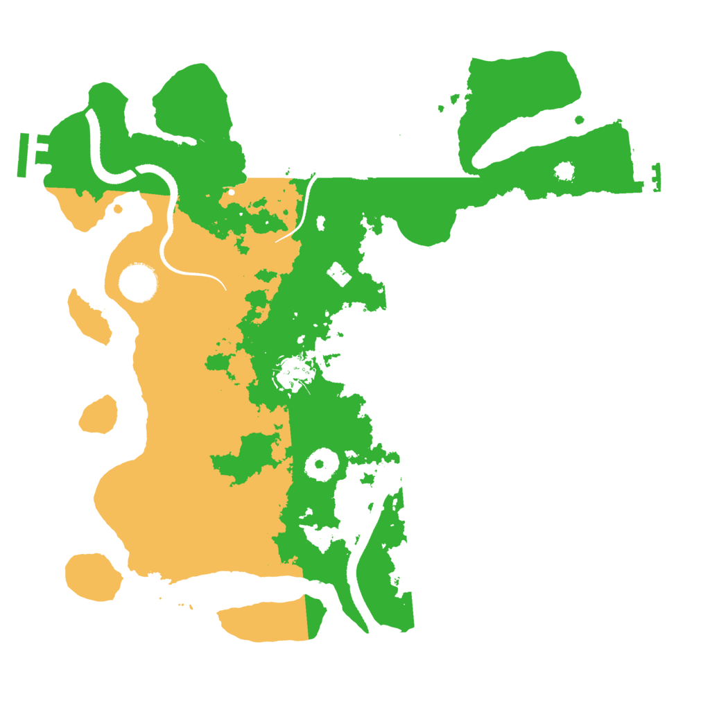 Biome Rust Map: Procedural Map, Size: 3250, Seed: 4220678