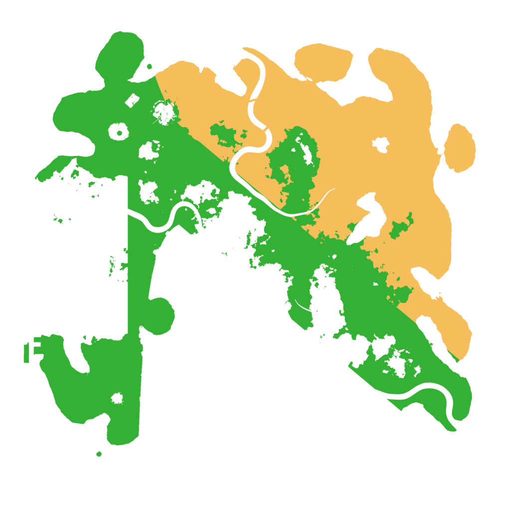 Biome Rust Map: Procedural Map, Size: 4000, Seed: 2142752872