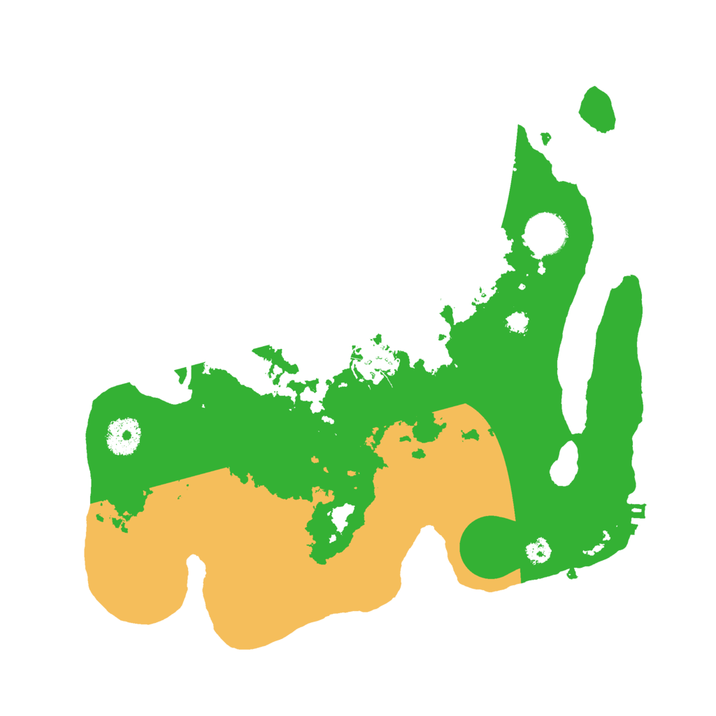 Biome Rust Map: Procedural Map, Size: 3000, Seed: 5334