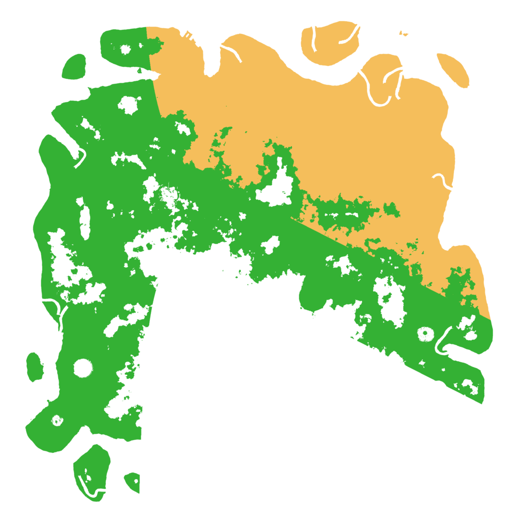 Biome Rust Map: Procedural Map, Size: 5000, Seed: 81946436