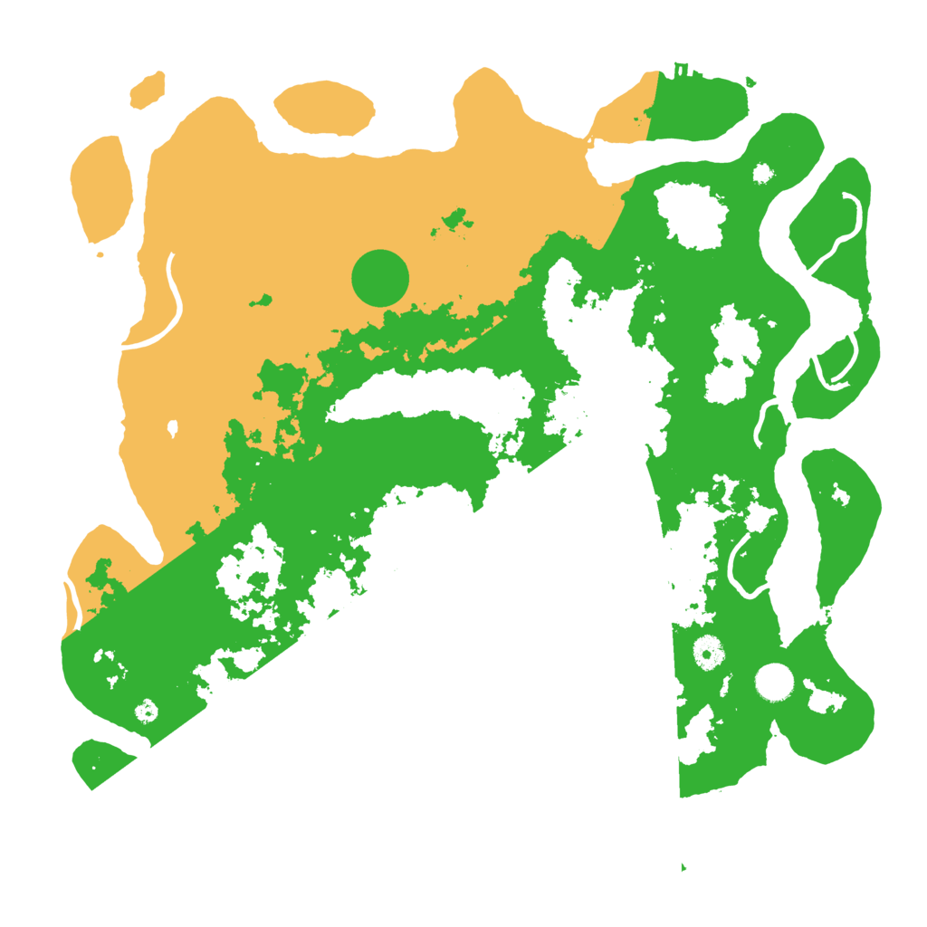 Biome Rust Map: Procedural Map, Size: 4250, Seed: 1243687849