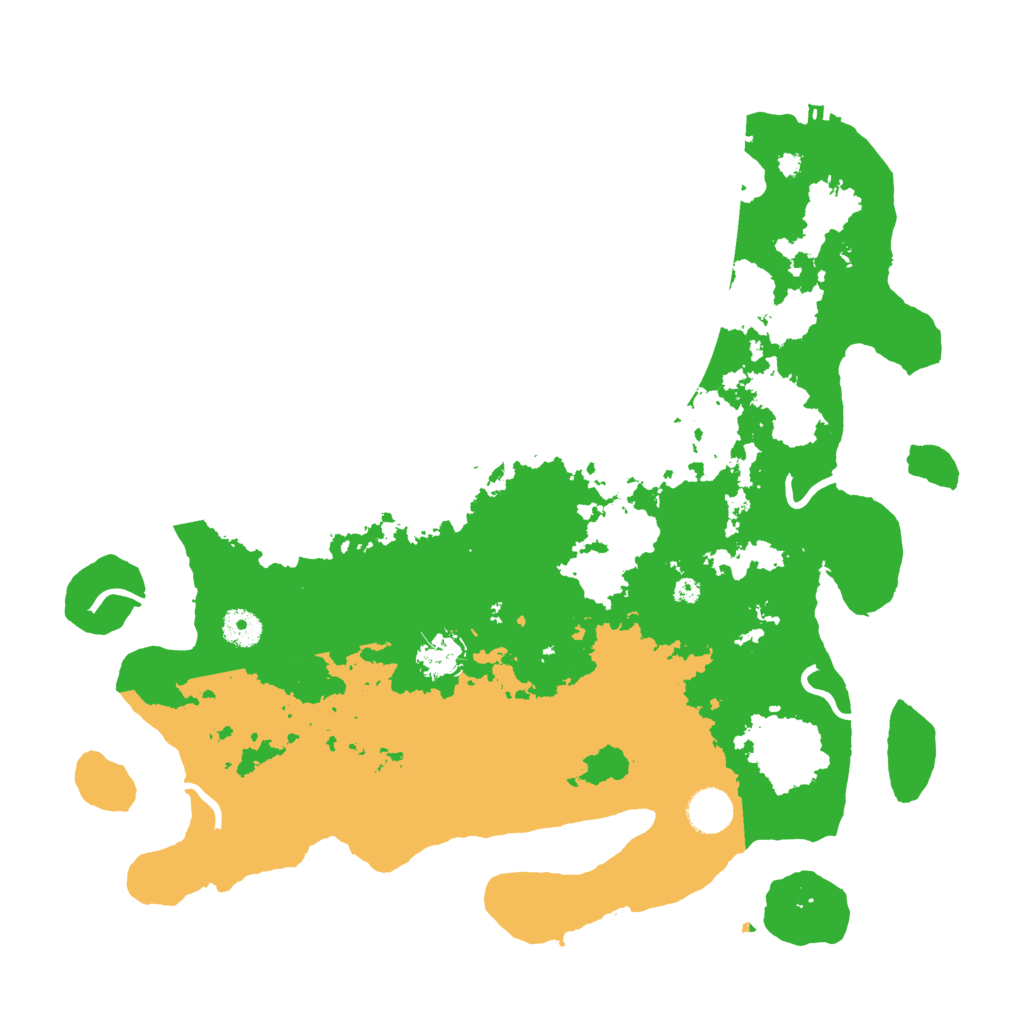 Biome Rust Map: Procedural Map, Size: 4000, Seed: 965678