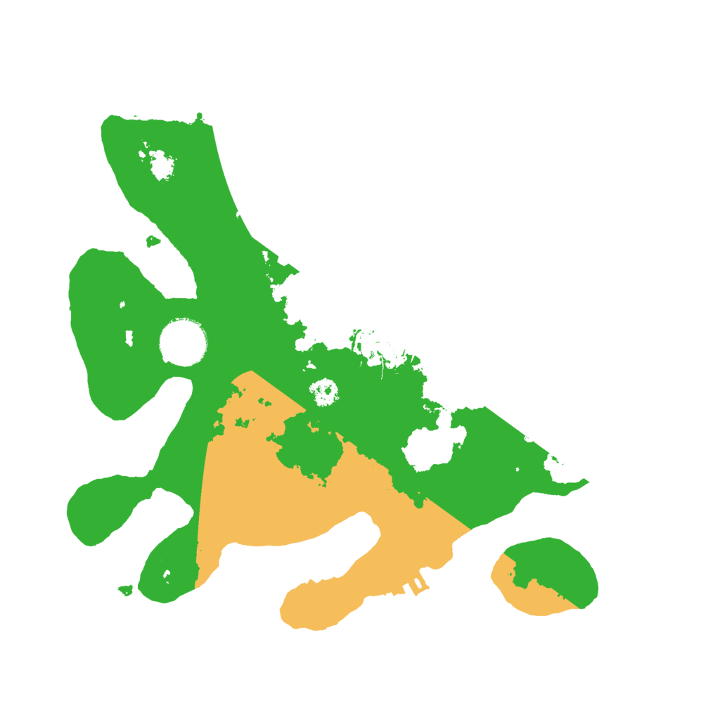 Biome Rust Map: Procedural Map, Size: 2700, Seed: 129