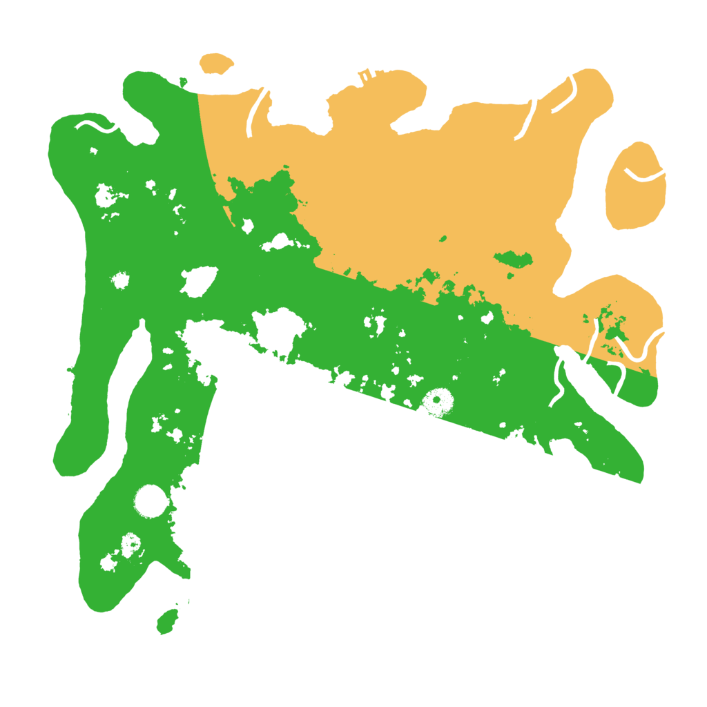 Biome Rust Map: Procedural Map, Size: 3800, Seed: 34765