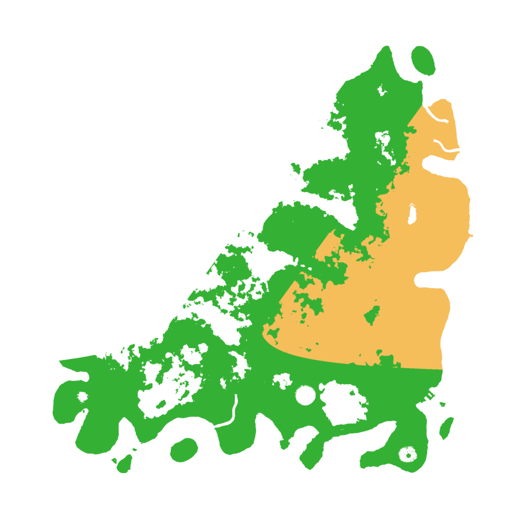 Biome Rust Map: Procedural Map, Size: 4500, Seed: 20220422