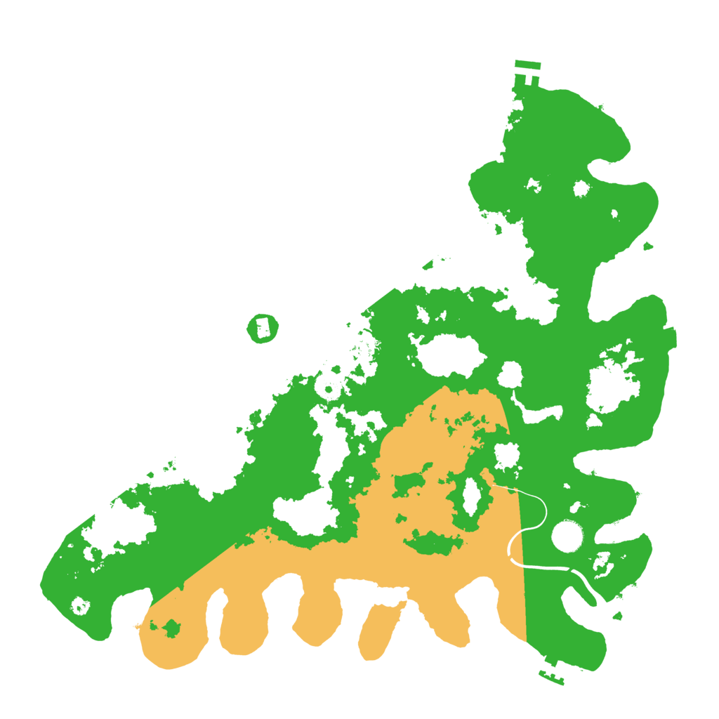 Biome Rust Map: Procedural Map, Size: 4000, Seed: 88997939