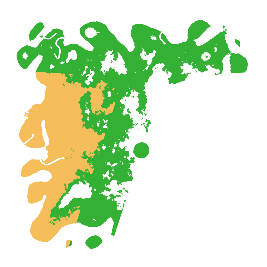Biome Rust Map: Procedural Map, Size: 4500, Seed: 1704
