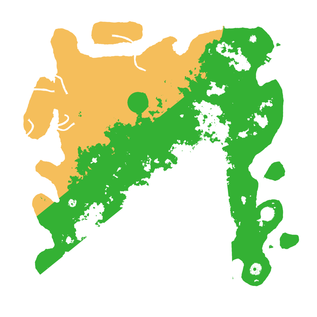 Biome Rust Map: Procedural Map, Size: 4000, Seed: 88109