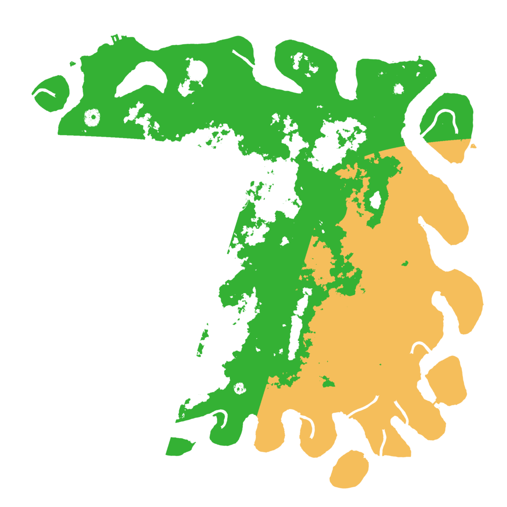 Biome Rust Map: Procedural Map, Size: 4500, Seed: 502940592