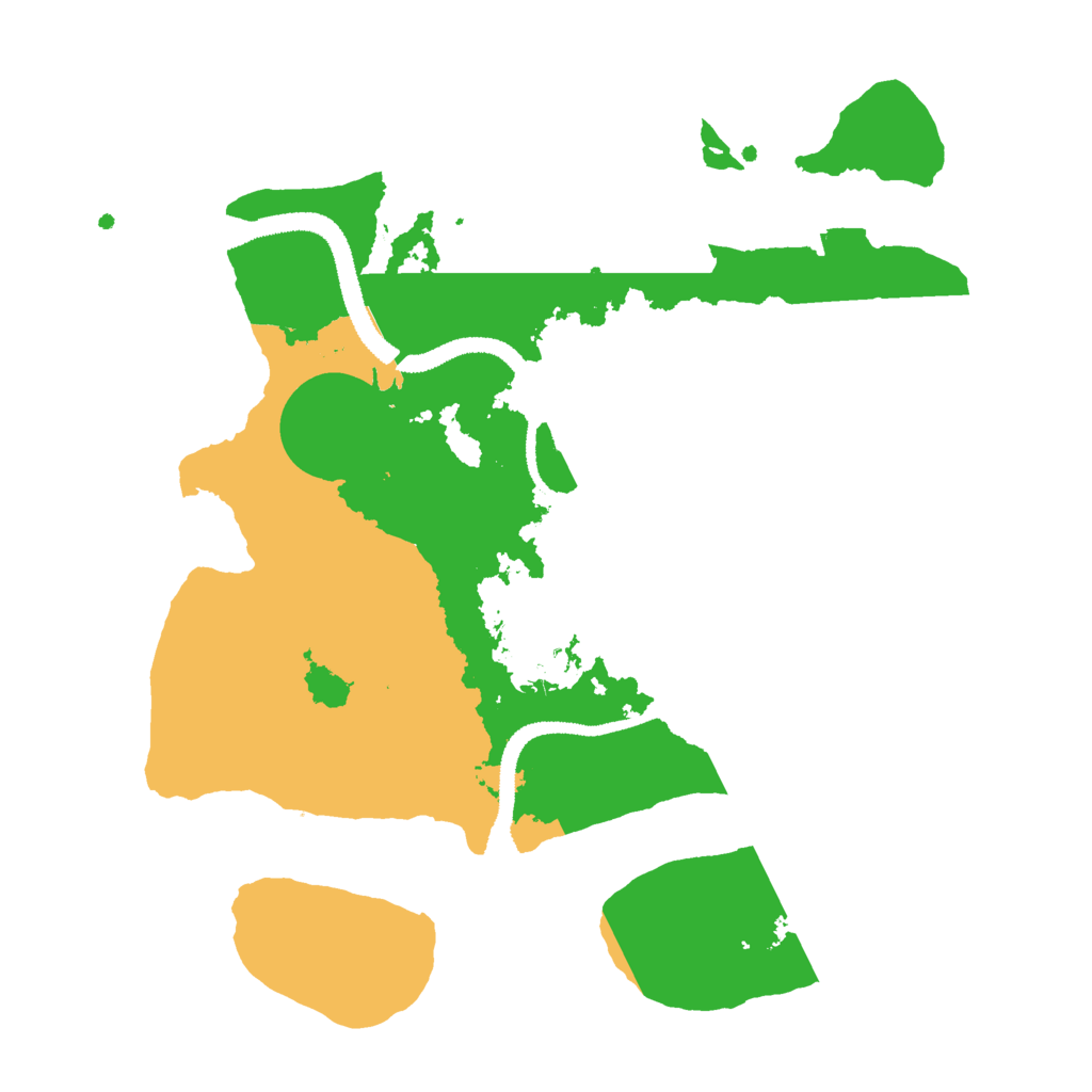 Biome Rust Map: Procedural Map, Size: 2800, Seed: 983714401