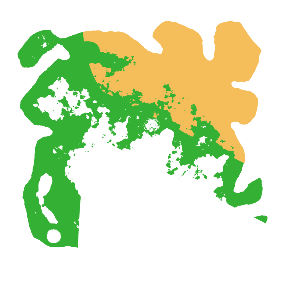 Biome Rust Map: Barren, Size: 3700, Seed: 137