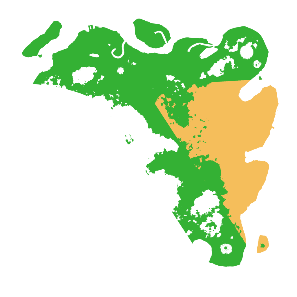 Biome Rust Map: Procedural Map, Size: 3950, Seed: 339500684