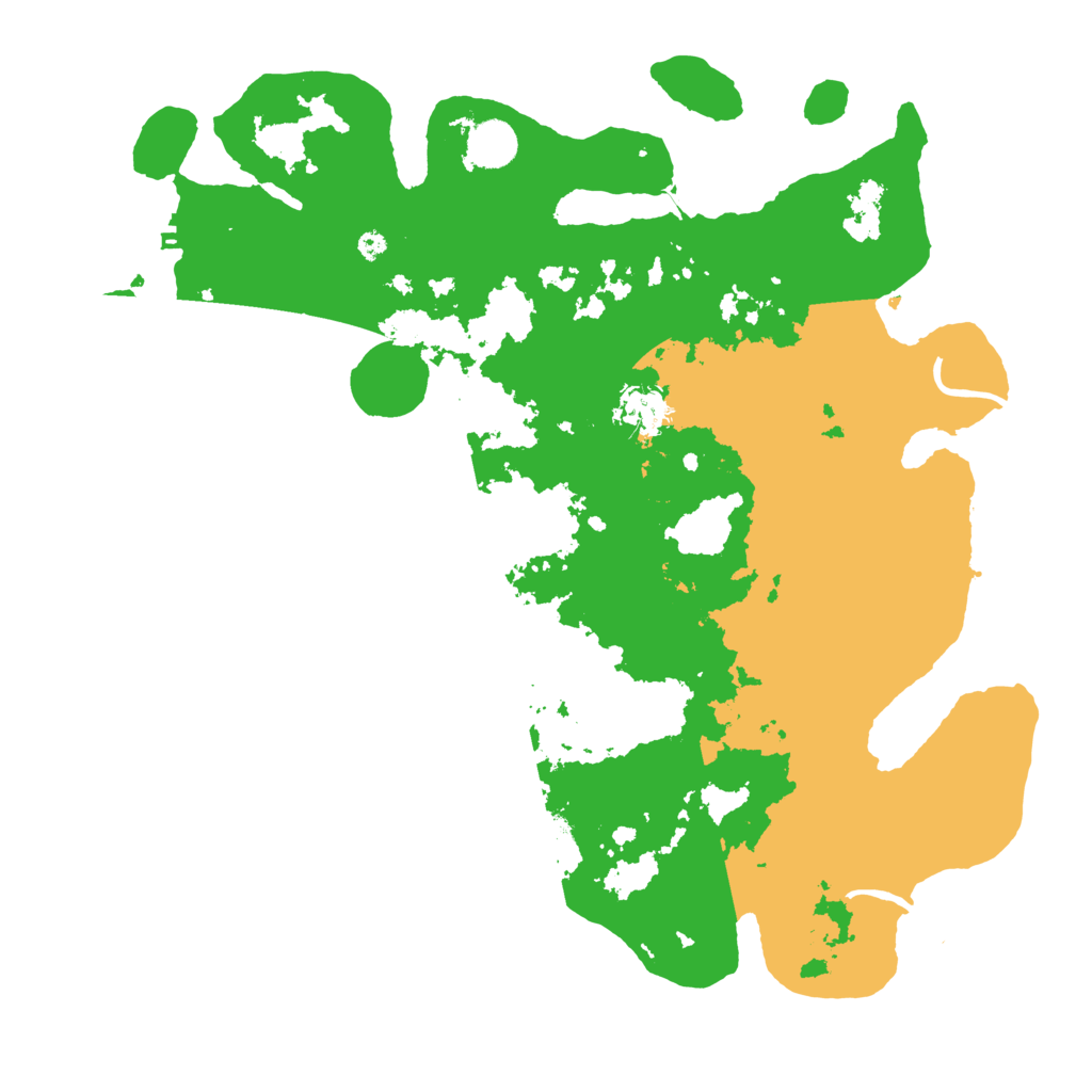 Biome Rust Map: Procedural Map, Size: 4000, Seed: 42024373