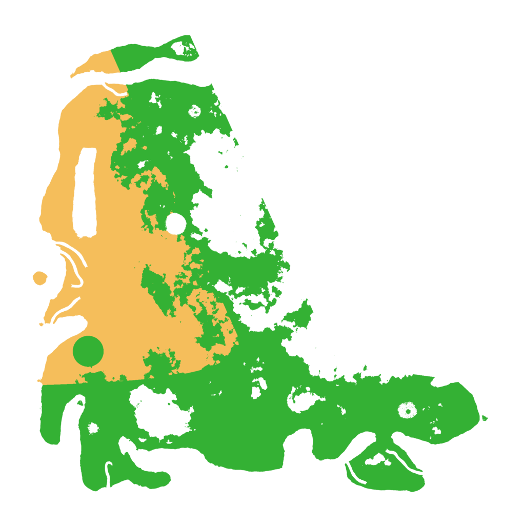 Biome Rust Map: Procedural Map, Size: 4500, Seed: 5835208