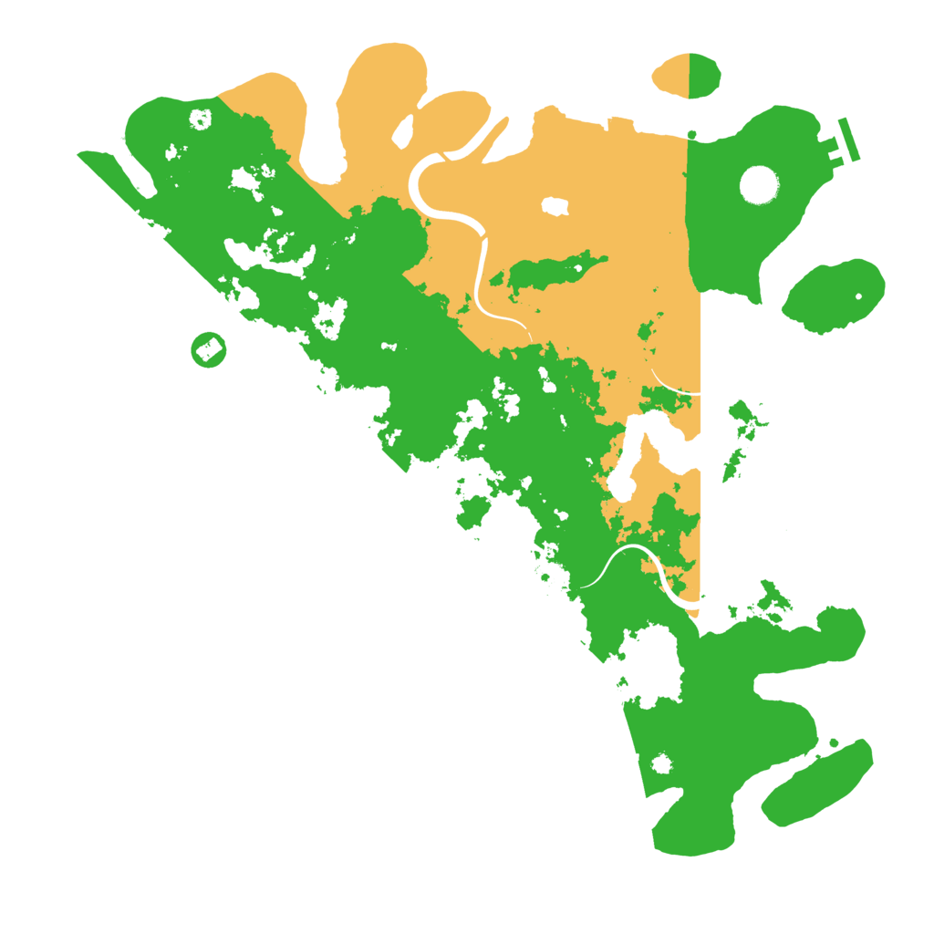 Biome Rust Map: Procedural Map, Size: 4250, Seed: 1636114