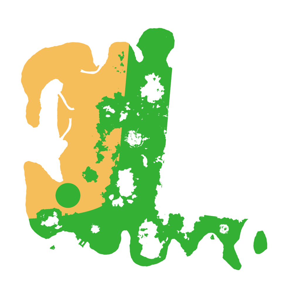Biome Rust Map: Procedural Map, Size: 3200, Seed: 213125463