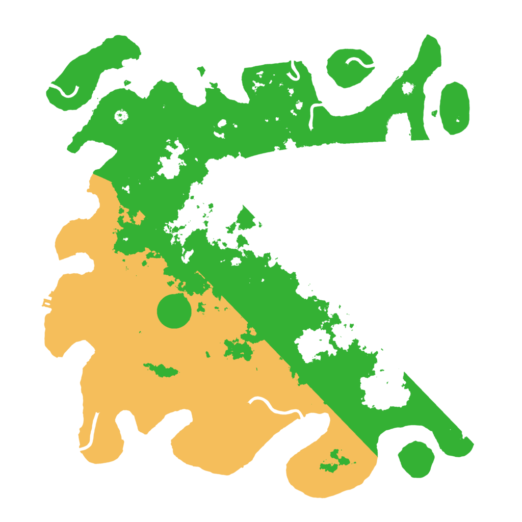 Biome Rust Map: Procedural Map, Size: 4000, Seed: 15852