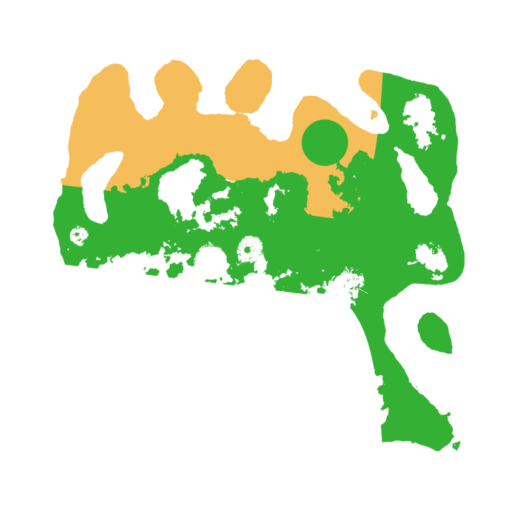Biome Rust Map: Procedural Map, Size: 3000, Seed: 1996034729