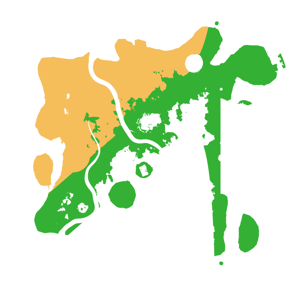 Biome Rust Map: Procedural Map, Size: 3000, Seed: 1960675909