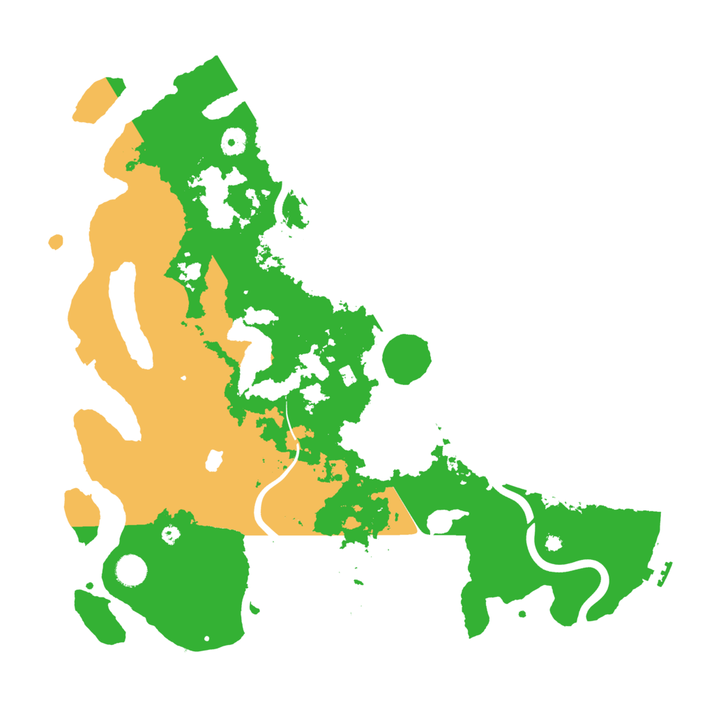 Biome Rust Map: Procedural Map, Size: 4000, Seed: 1040436