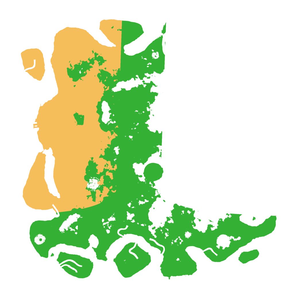 Biome Rust Map: Procedural Map, Size: 4250, Seed: 838397