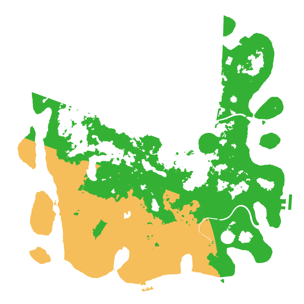 Biome Rust Map: Procedural Map, Size: 4000, Seed: 1059459127