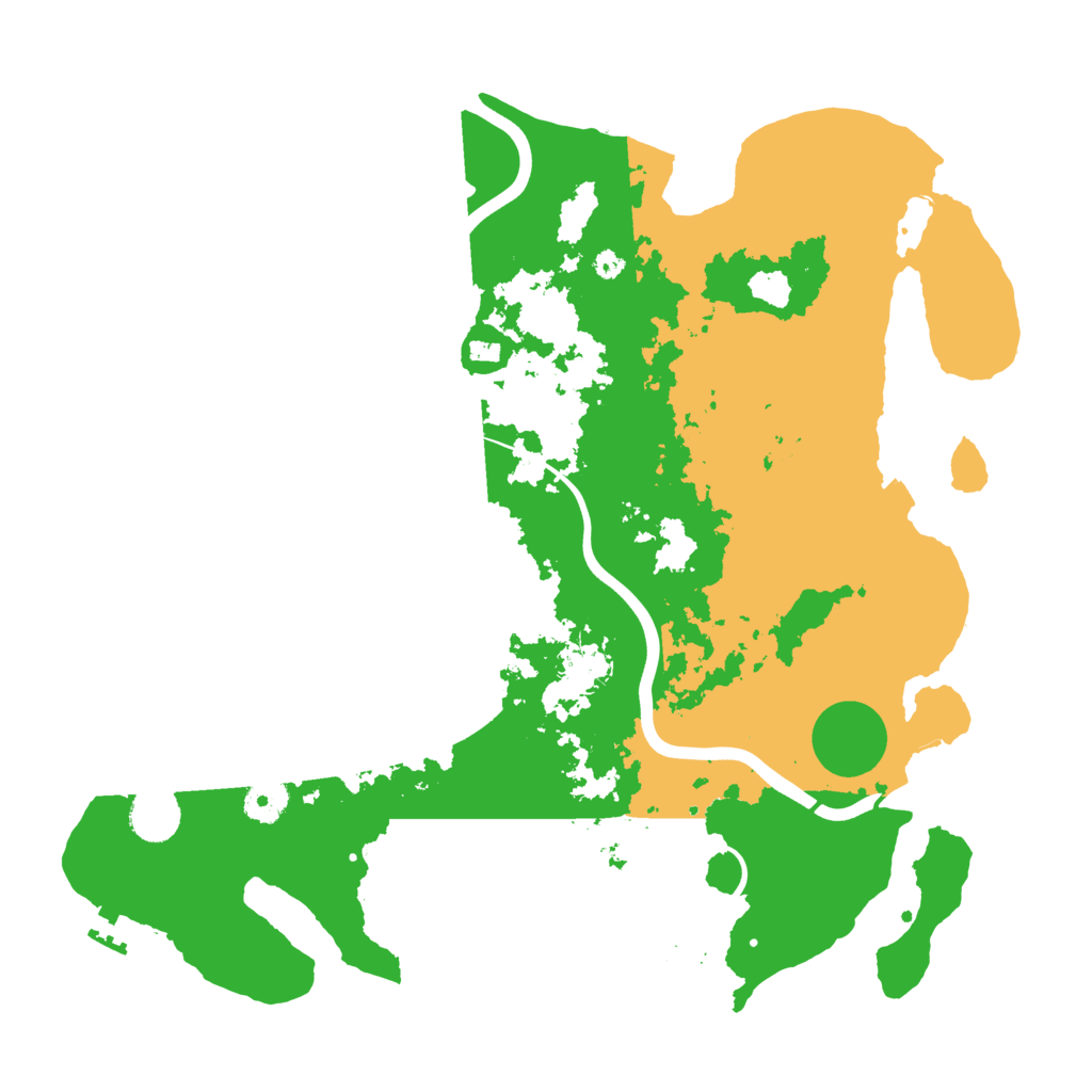 Biome Rust Map: Procedural Map, Size: 3850, Seed: 1320333404