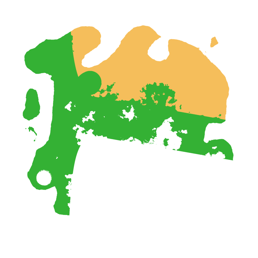 Biome Rust Map: Barren, Size: 3000, Seed: 914797