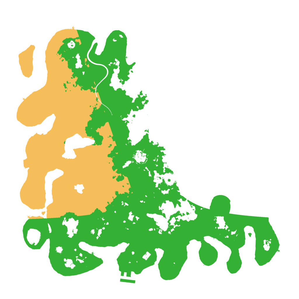 Biome Rust Map: Procedural Map, Size: 4000, Seed: 4100