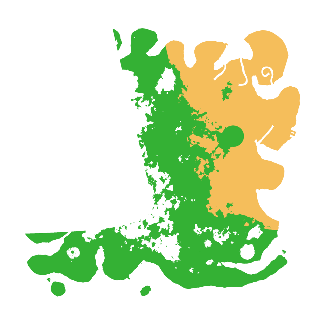 Biome Rust Map: Procedural Map, Size: 3950, Seed: 1015593561