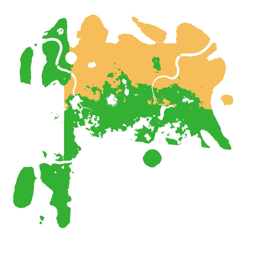 Biome Rust Map: Procedural Map, Size: 4000, Seed: 528