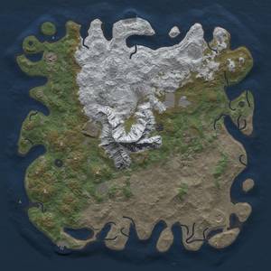 Thumbnail Rust Map: Procedural Map, Size: 5000, Seed: 85645, 20 Monuments