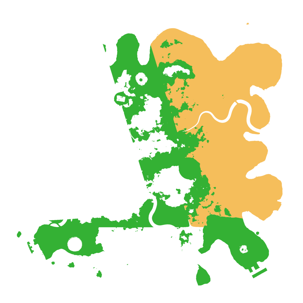 Biome Rust Map: Procedural Map, Size: 3800, Seed: 982645883